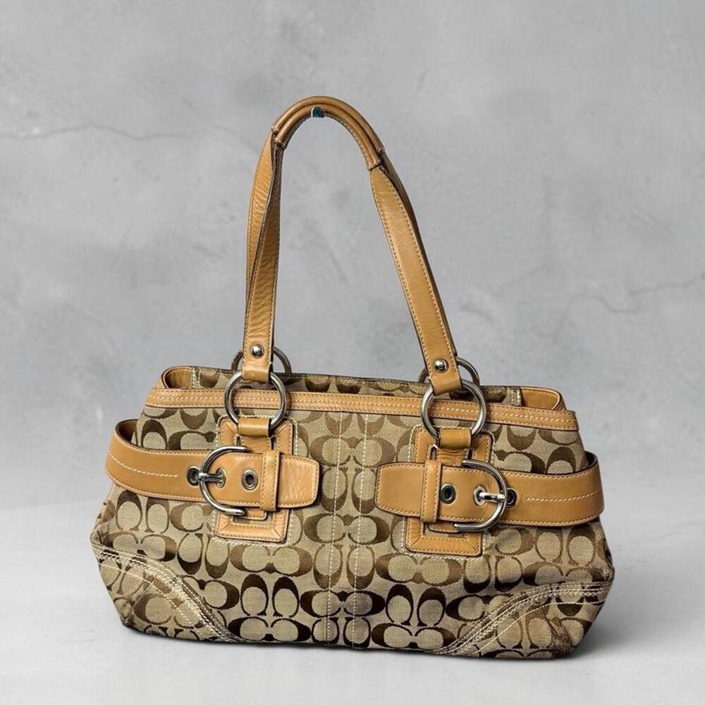 Authentic Vintage Coach Soho Signature Satchel